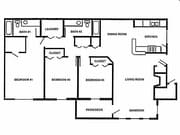 3BR/2BA