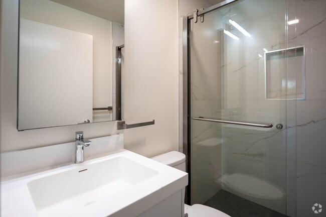 Two bedroom bathroom.