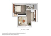 1 Bedroom - Orchid
