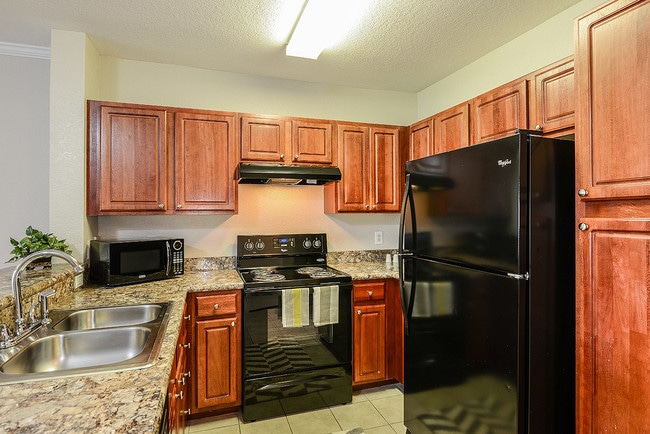 UG2 - Kitchen with black appliances