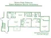 3BR/2BA