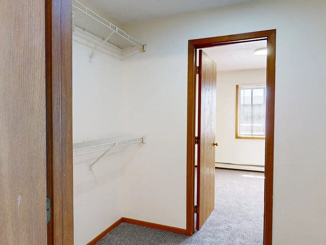 Hallway Linen Shelves