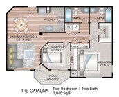 1040 Square Feet