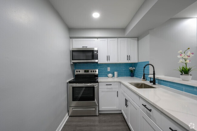 1HAB, 1BA - 650 ft² Cocina