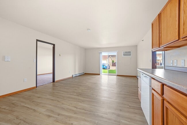Step into the spacious interiors of Paramount at the Bluffs Apartments, featuring modern finishes and ample natural light. Enjoy a seamless blend of comfort and style in your new home. Schedule your tour today!