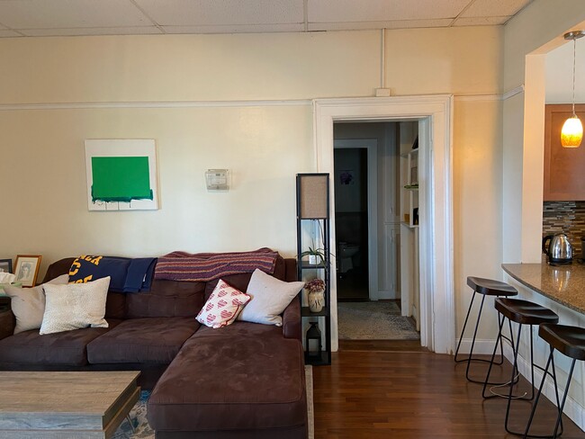 Living Room - 317 S Aurora St Unit 1