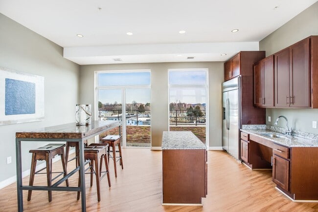 Kitchen (staged) - 1600 Pennsylvania Ave SE Apartments