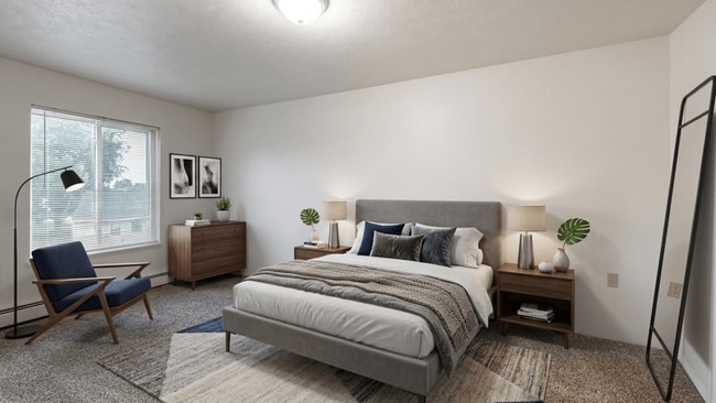 2BR, 1BA - 960 SF - Second Bedroom - Anderson Estates