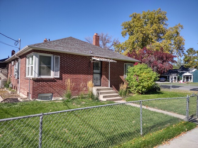 Private entrance with security door and motion detector camera - 815 W 300 S Apartments Unit 2