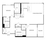 B4 floor plan The Senary by Allaso