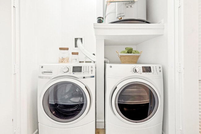 Enjoy the convenience of a well-designed laundry space in your new home. - Arrive River Oaks