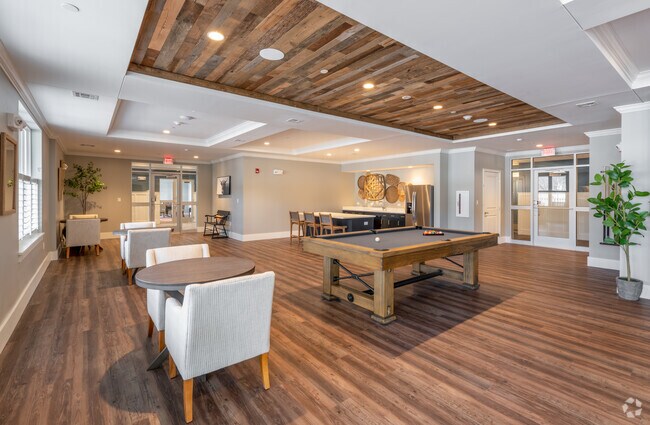 Resident Lounge + Pool table