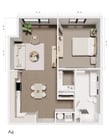The Grandeur | A4 Oak(1 Bedroom 1 Bath)