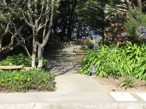 Side entrance to condo stairs, other entrance has an elevator - 15 Red Rock Way Unidad 109N