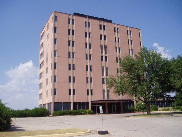 From the east - River Terrace Apartments