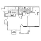 1BR/1BA 800 SQ FT
