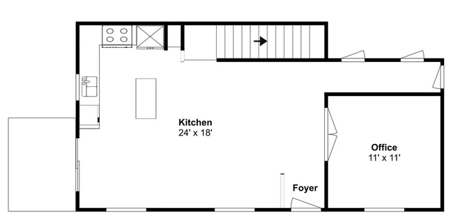 Lower floor - 2725 East Mine Creek Road Townhome