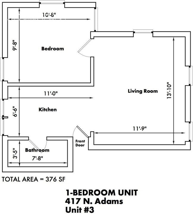 417 N Adams St Unit 3