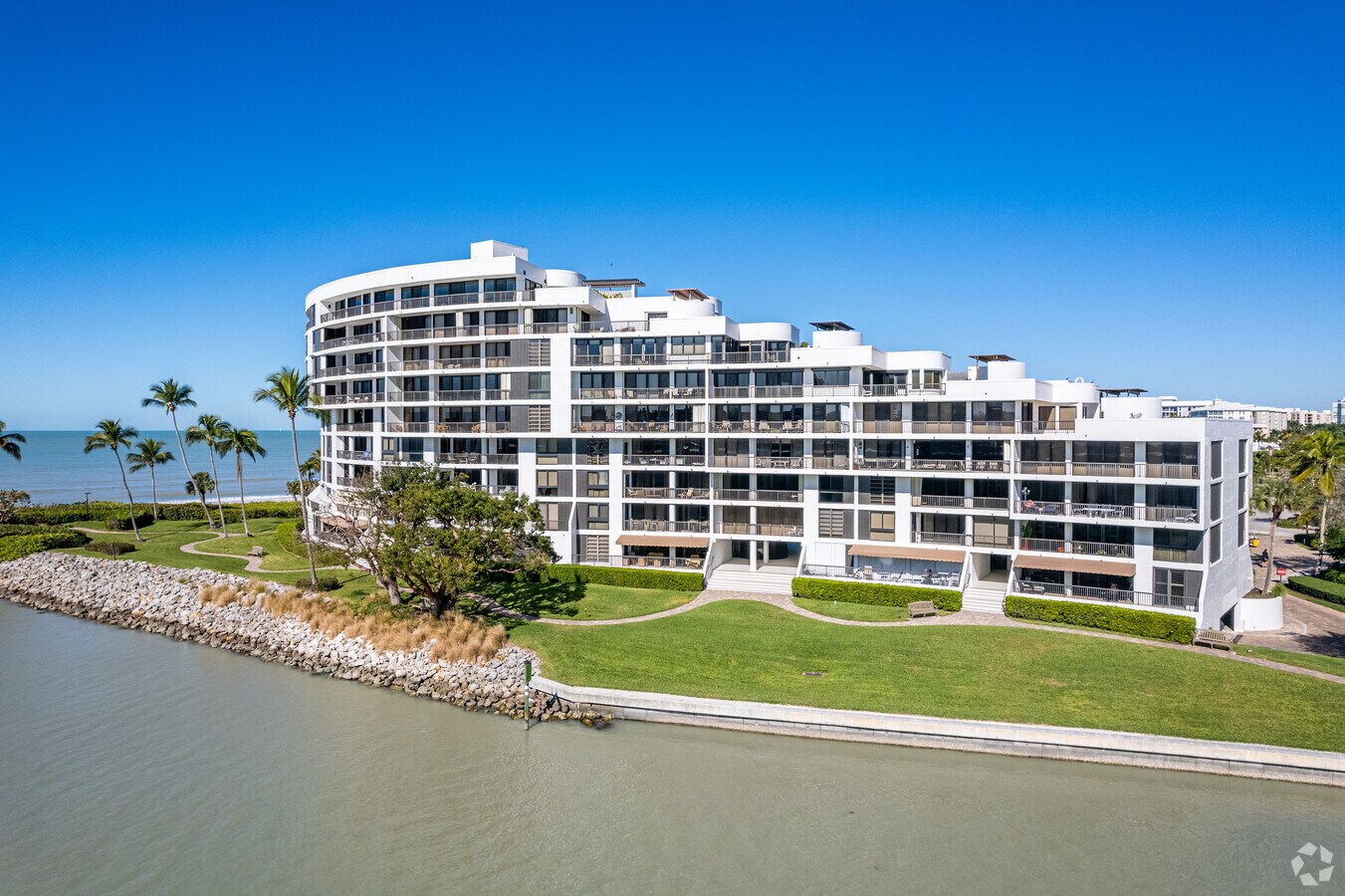 Rear of Building - Admiralty Point Condominium
