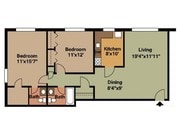 2 Bedroom / 1 Bath
