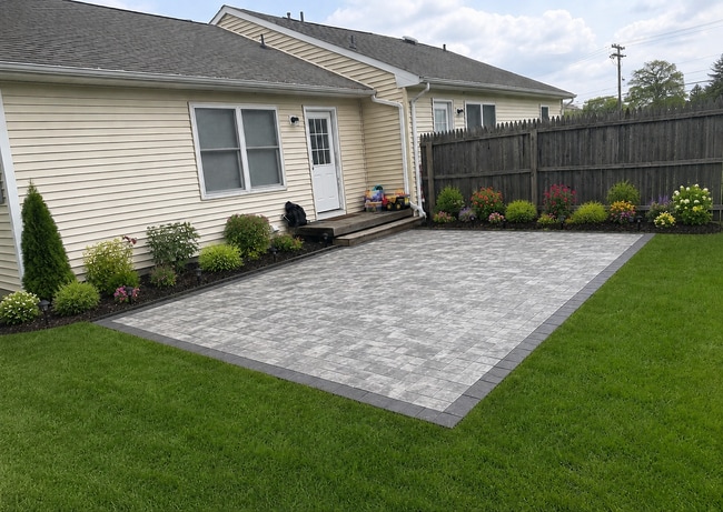 New patio installed 2026 - 2308 Dorset Dock Rd