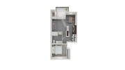 1 bedroom, 1 bathroom - 750 sq. ft.