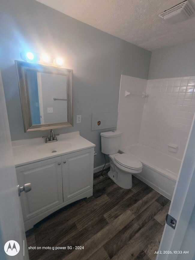 Bathroom vanity and commode - 5190 Emil Ave SW Unit 402