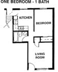 1BR/1BA