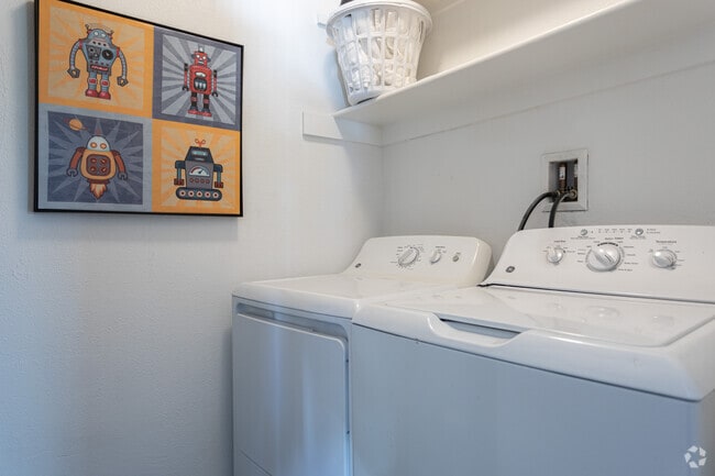 2BR, 2BA - 850SF - Laundry Room