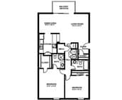 2BR/2BA