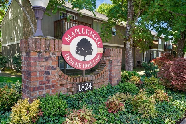 MK Freebird 1 - entry sign - Maple Knoll Apartments