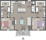 Vecina B1 Floor Plan