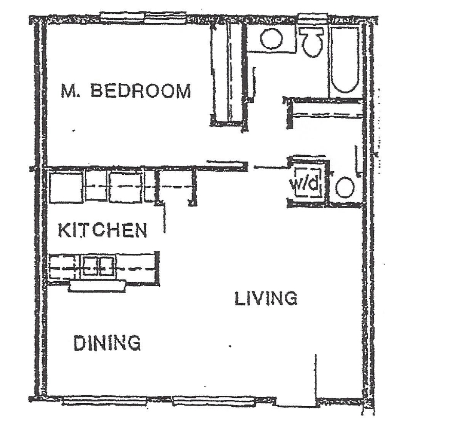 1BR/1BA - A2