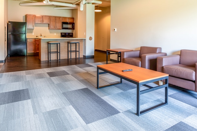 3BR/2BA-Living Room and Kitchen - Element Apartments