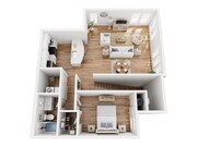 A2 floor plan Parks at Hunters Creek