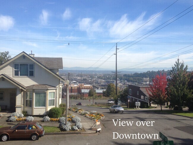 View over Downtown from Master Bedroom - 1956 S G St Unit C