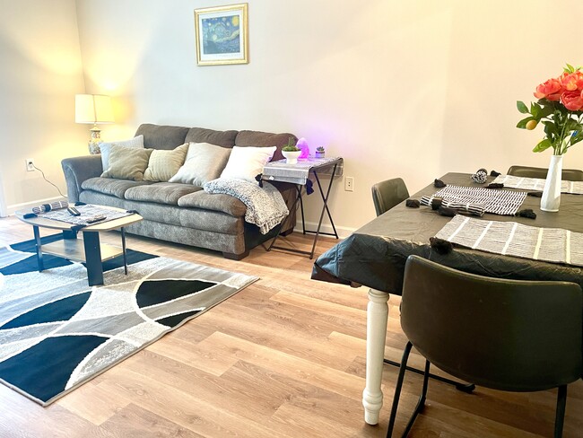 Large Living Room and Dining Area