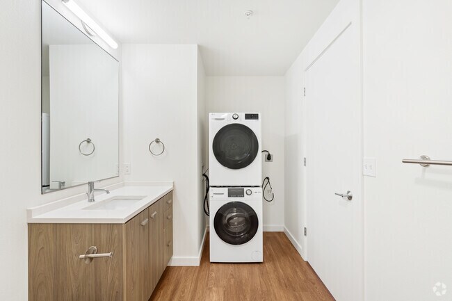 Studio A - 469SF - Laundry - The George Besaw