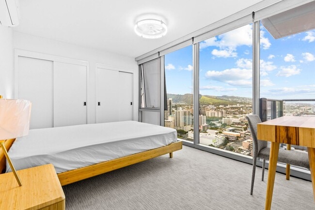 Photo - Brand New Luxury 1BR in Kakaako | High Floor Views, Resort Amenities, AC + Parking | The Park on ... Unit 3307