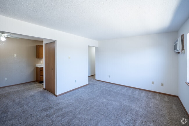 2BR, 1BA - 740SF - Living Room