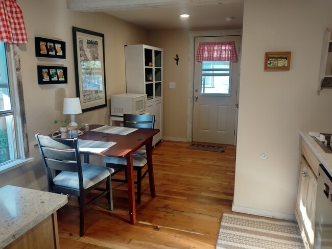 Kitchen space.