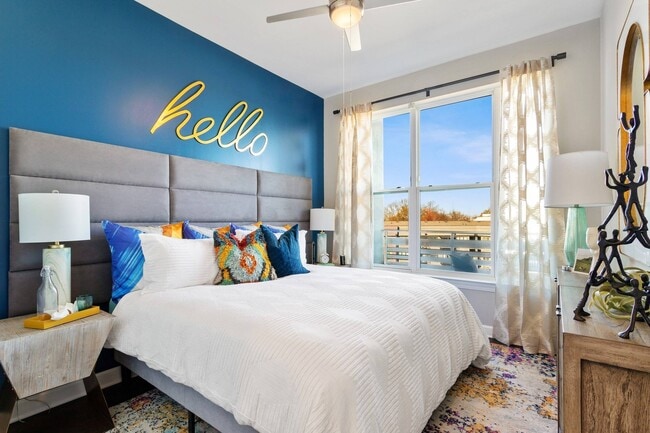 9-14 ft ceilings and fans in every bedroom