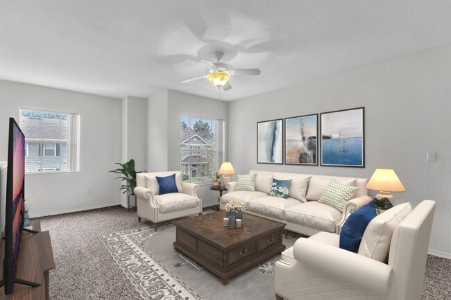 Living Room - Lake Harris Cove