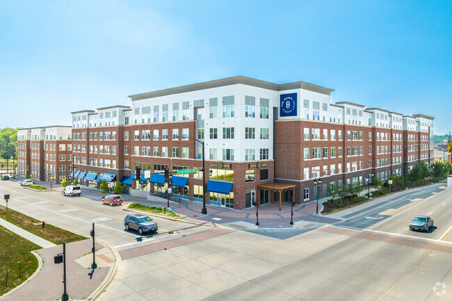 Exterior of Building - The Banks Student Living Apartments