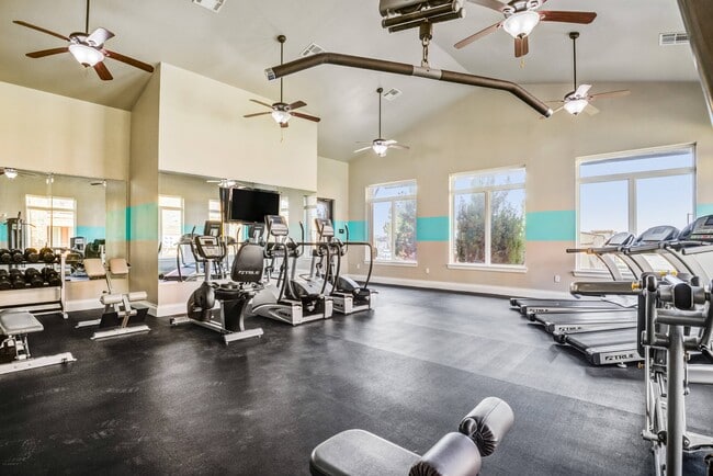 Expansive Fitness Center