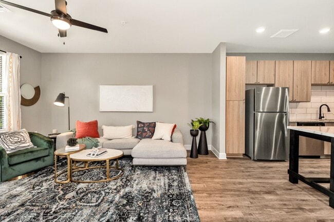 Kitchen and Living Room