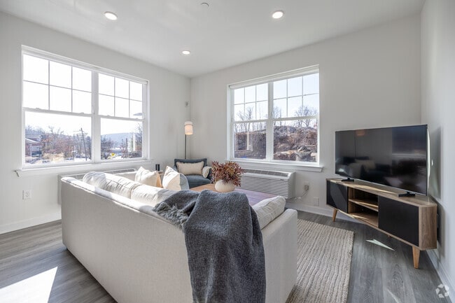 2BR,2BA-1,216SF-Living Room