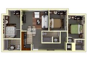 3x3 Galley