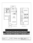 3BR Townhome Plan - 1429 ft2