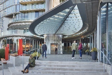 Retail with Plaza